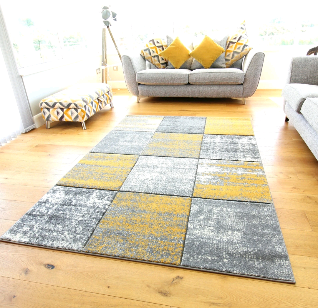 Modern Square Shadow Rug