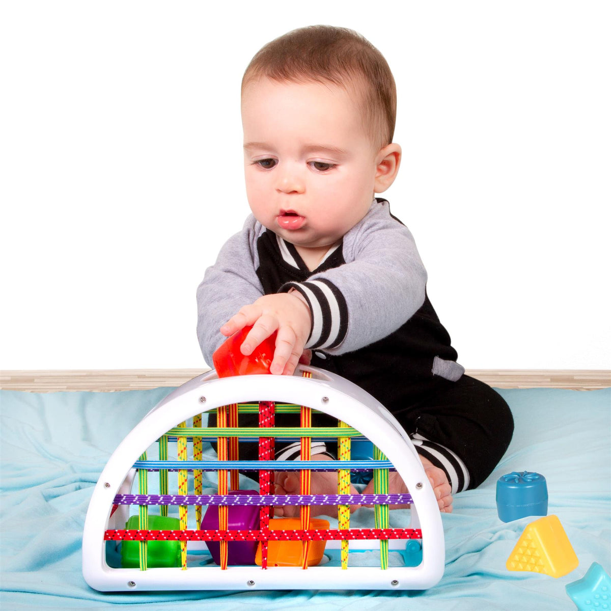 Sense & Grow Rock & Play Shape Sorter