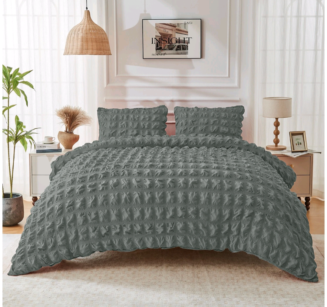 Seersucker Duvet Set