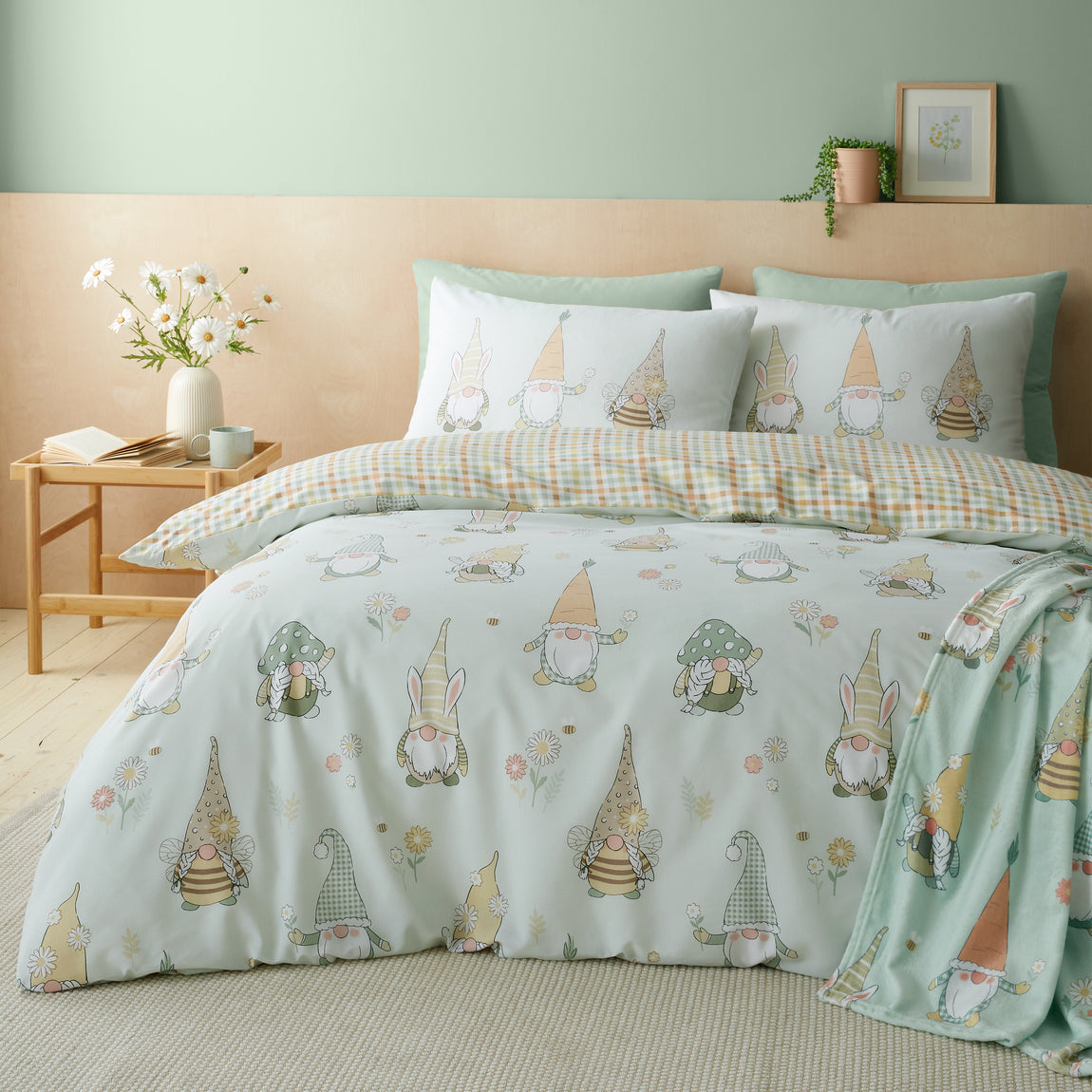 Spring Gonks Duvet Set
