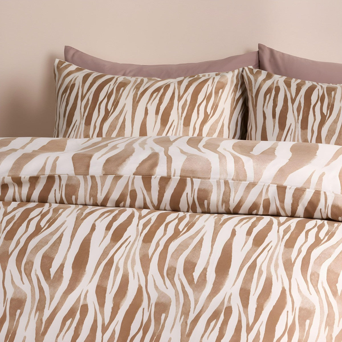 Watercolour Zebra Print Duvet Set