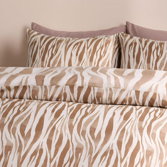 Watercolour Zebra Print Duvet Set