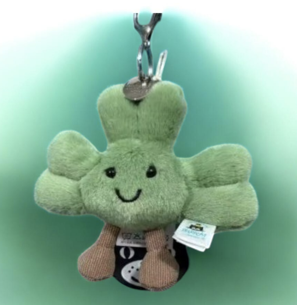 Clover Bag / Key Charm Plushie