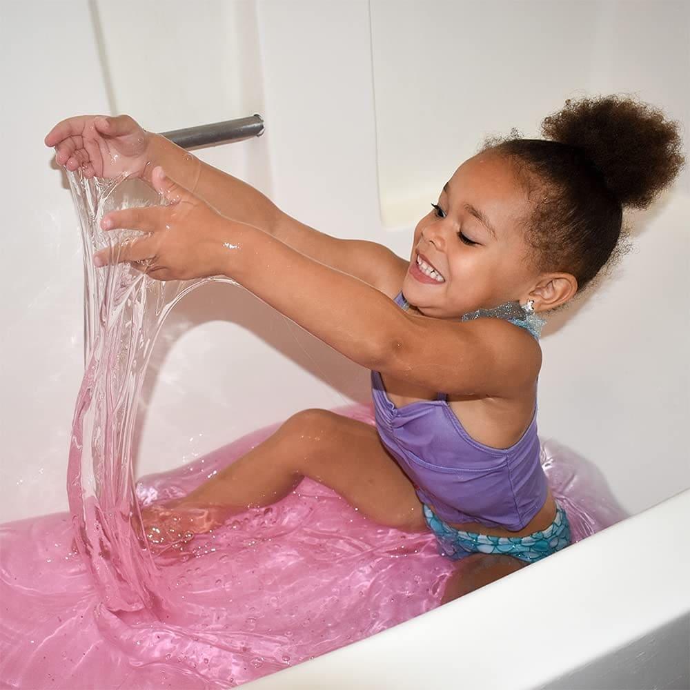 Pink Slime Baff and Inflatable Unicorn