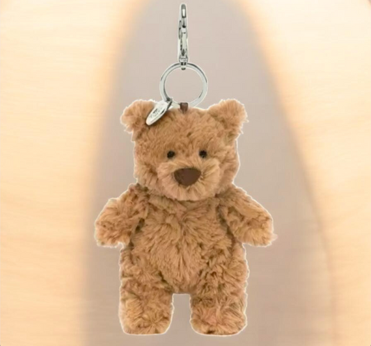 Bear Plushie Keychain / Bag Charm