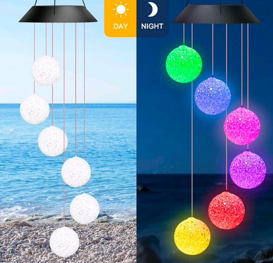 Solar Colour Changing Wind Whime