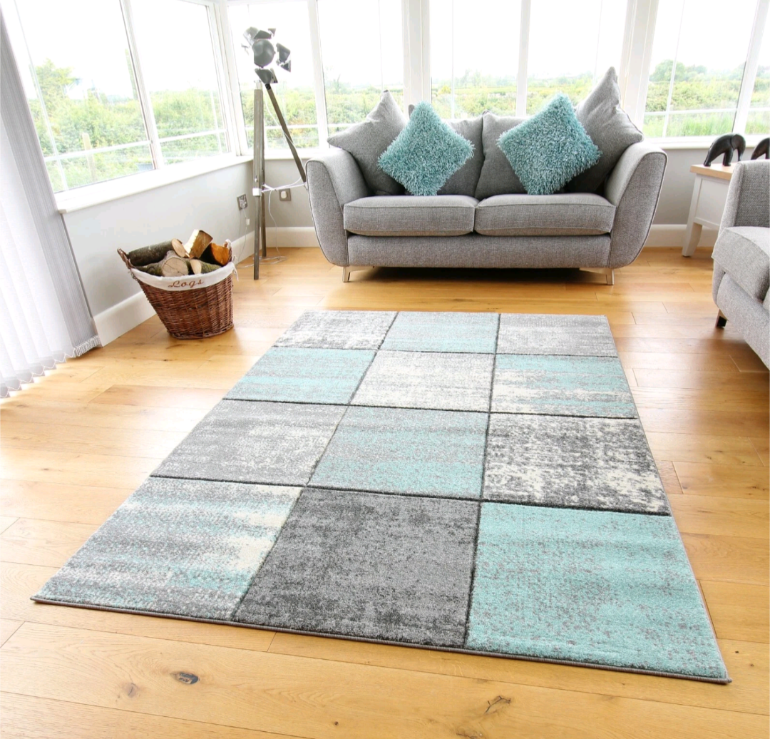 Modern Square Shadow Rug