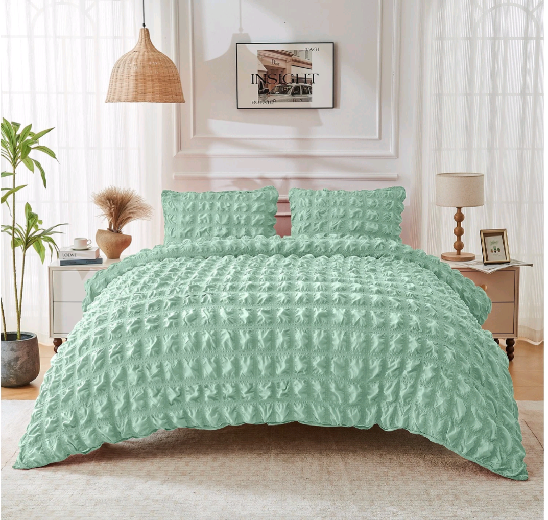 Seersucker Duvet Set