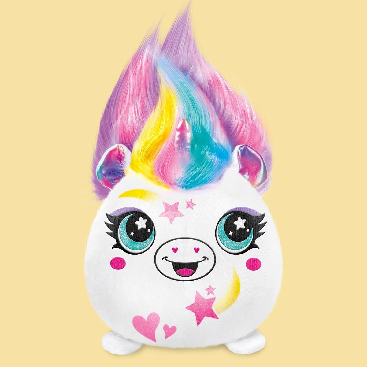 Airbrush Hair'iffic Squish Pal Plush Toy