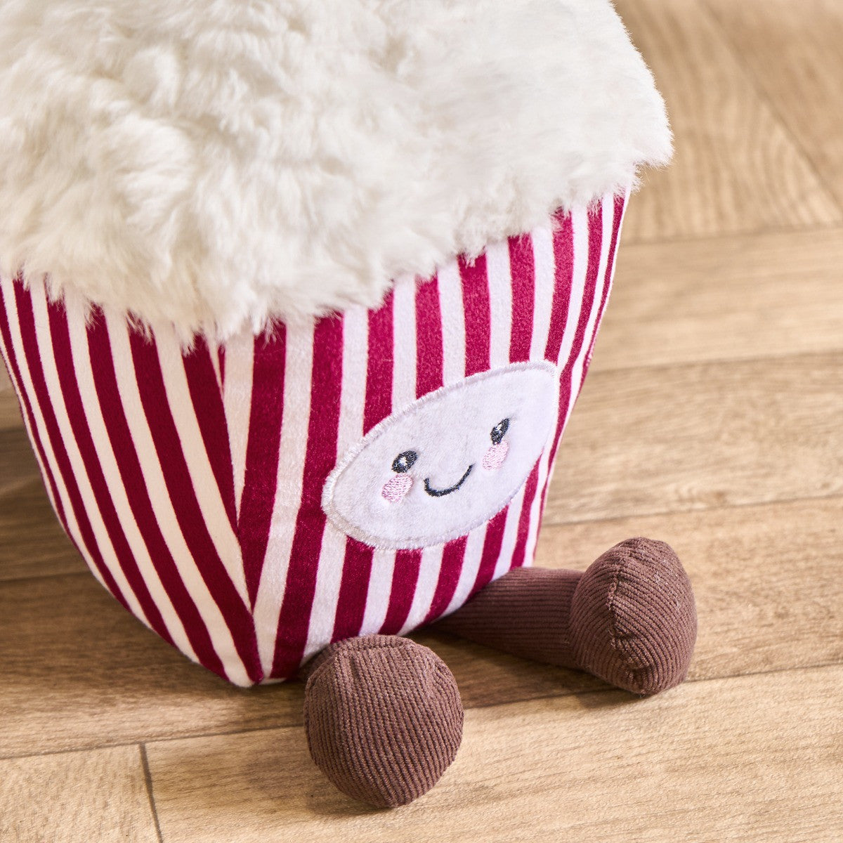 Poppy The Popcorn Doorstop - Red