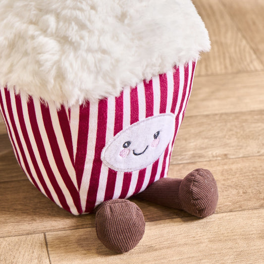 Poppy The Popcorn Doorstop - Red
