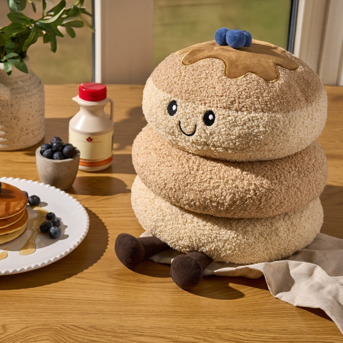 Maple The Blueberry Pancake Cushion - Natural