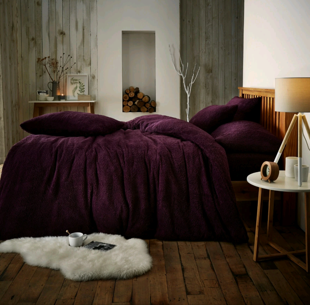 Soft Cozy Teddy Duvet Set
