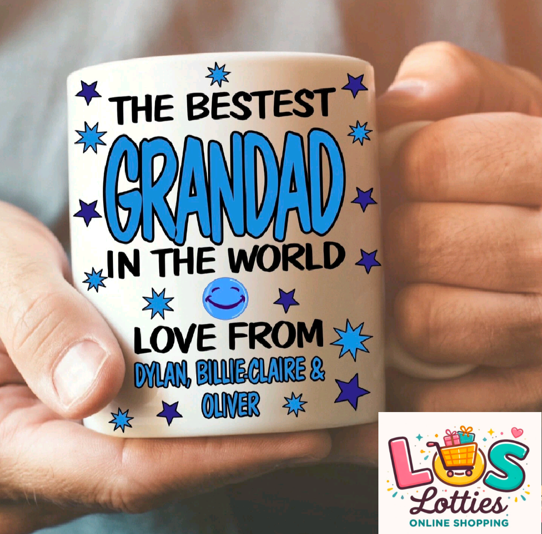Personalised Grandad Mug