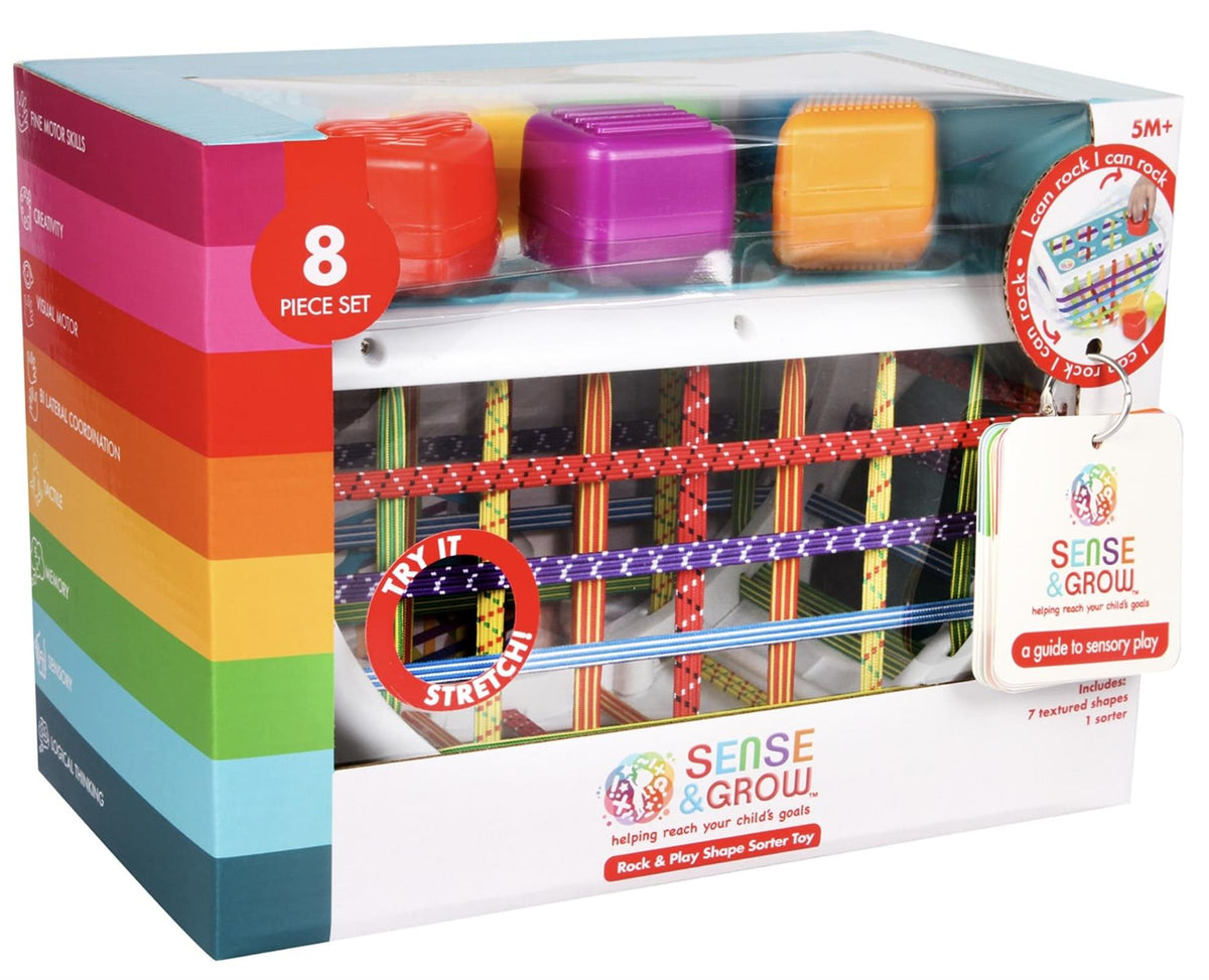 Sense & Grow Rock & Play Shape Sorter
