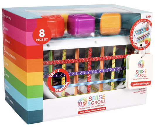 Sense & Grow Rock & Play Shape Sorter