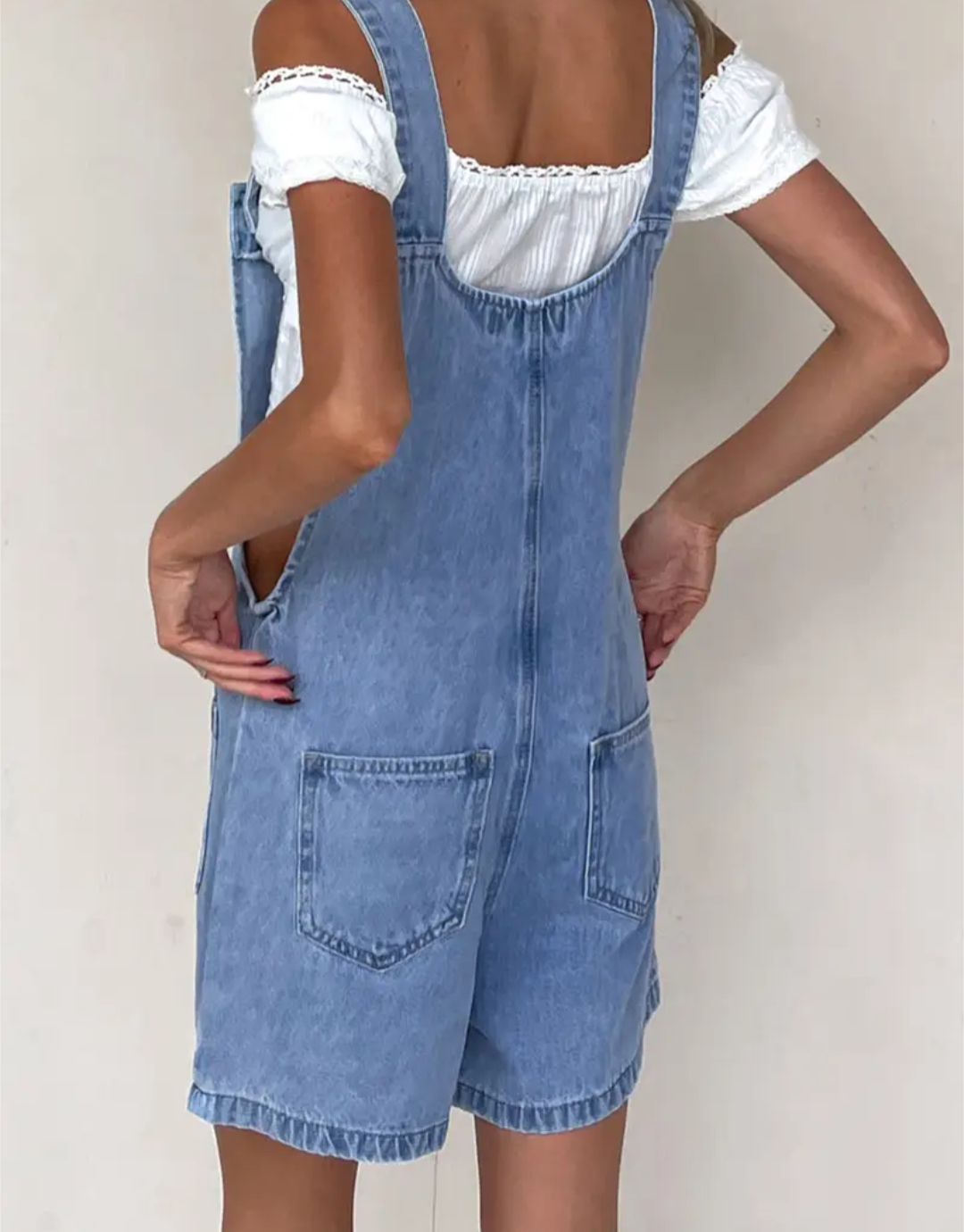 Ladies Dungaree Shorts LIMITED STOCK