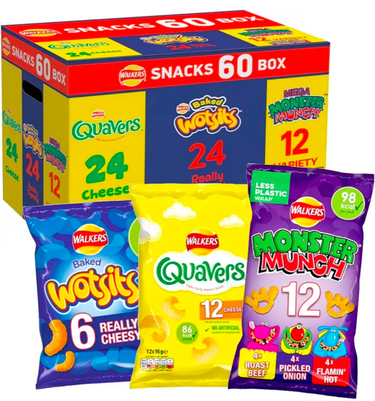 Walkers Snacks Box 60