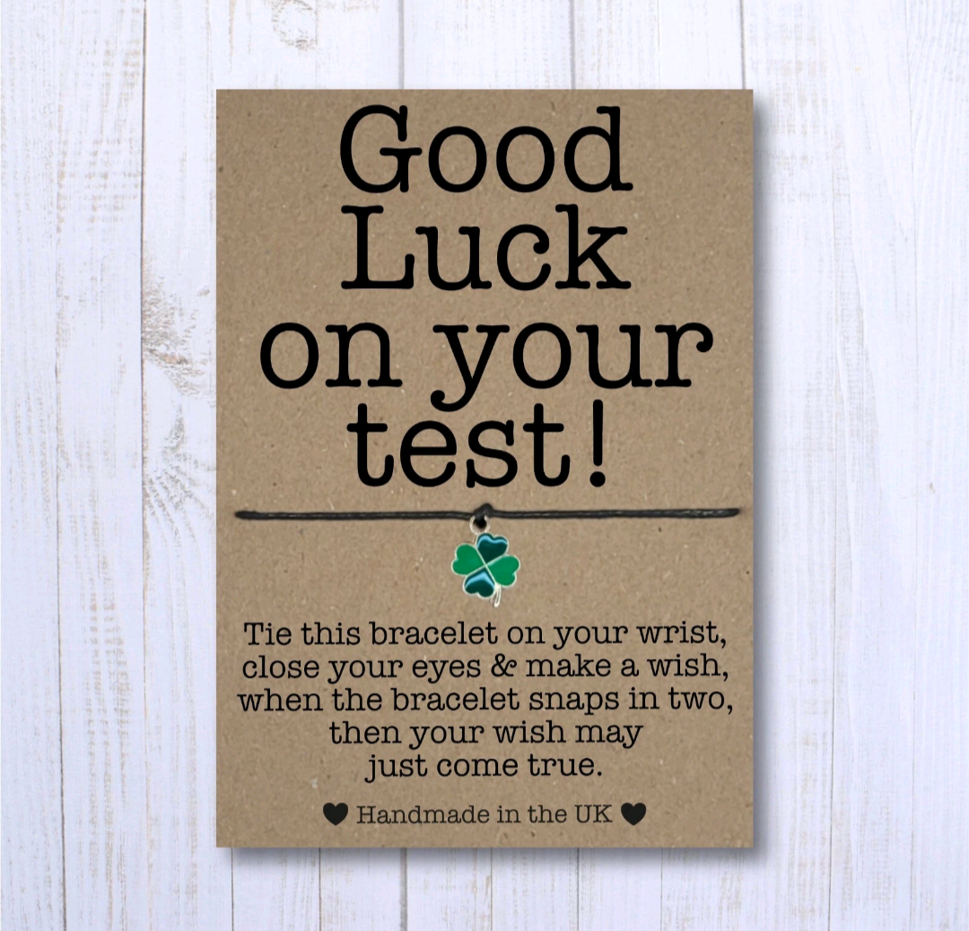 Good Luck Wish Bracelet - Test