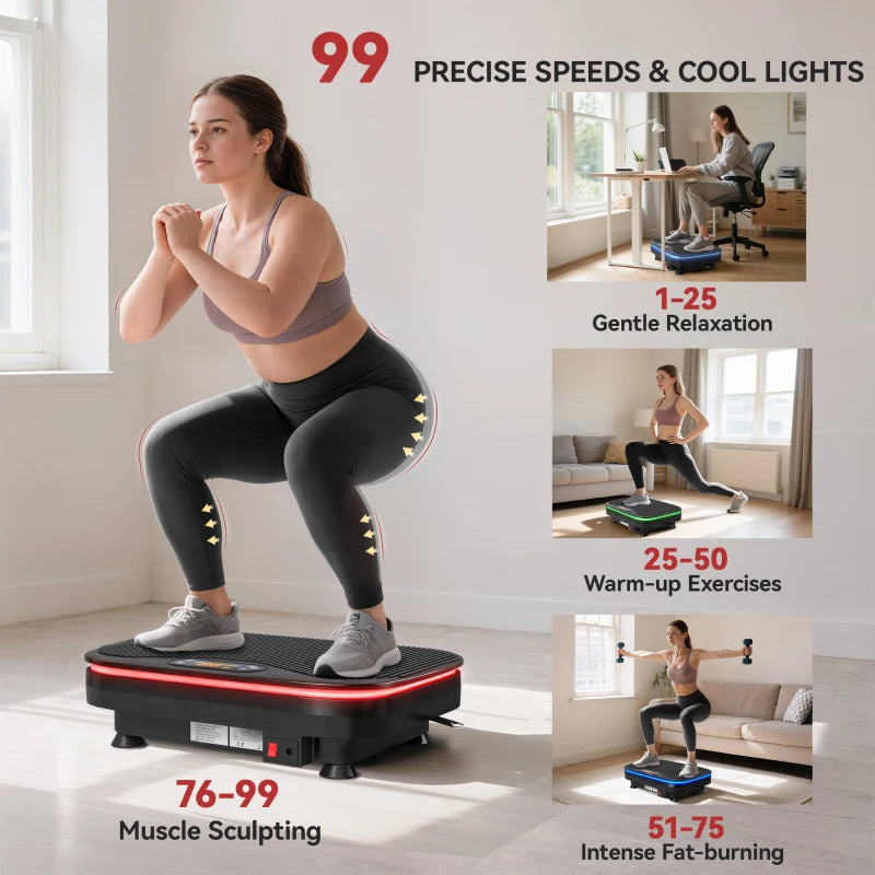 Vibration Plate with Lights