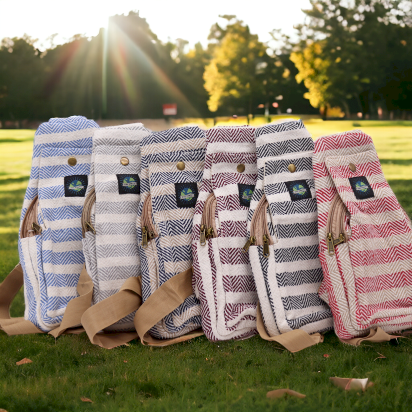 Body Cross Bag Natural Cotton