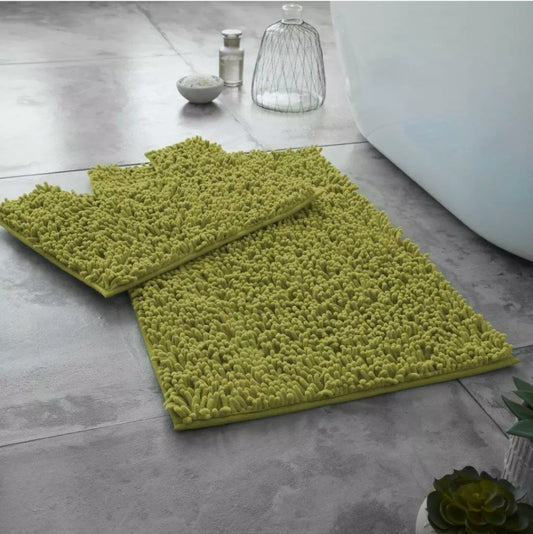 2pc Memory Loop Bath Mat Set
