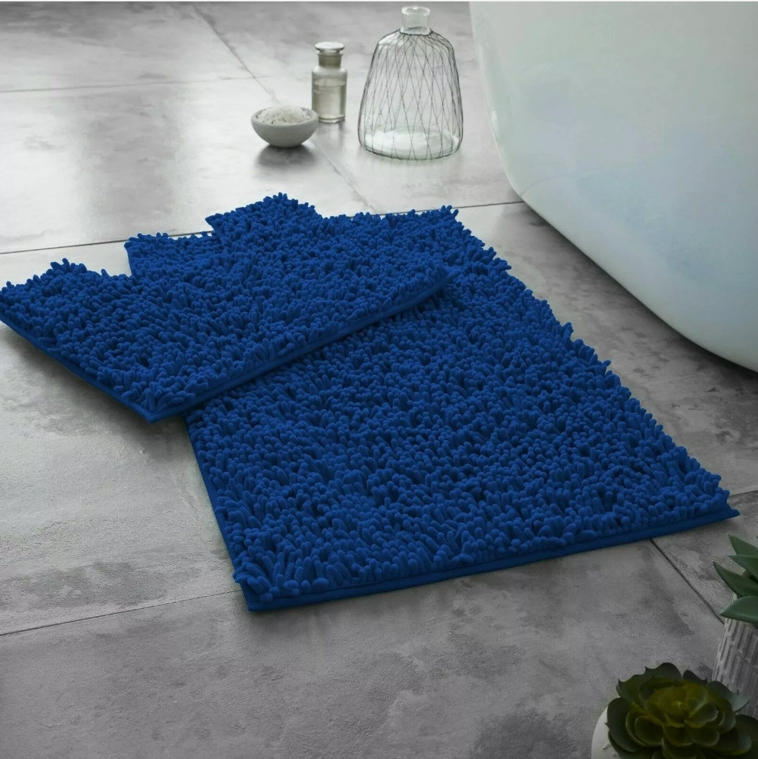 2pc Memory Loop Bath Mat Set